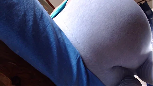 Wonderful farts inside tight yoga pants