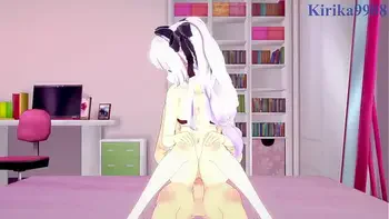 Murasaki Shion intense sex. - Hololive VTuber Hentai