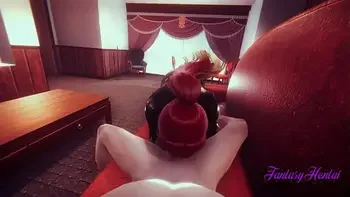 Ao No Exorcist Hentai - POV Shura Kirigakure Blobjob & Fucked - Anime Porn Video