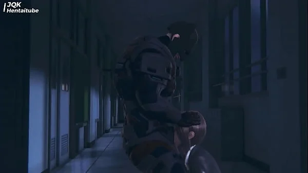 Batman and big boob officer - Hentai 3D Uncensored English sub 04303