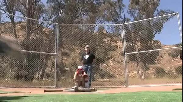 A baseball team full of sluts uses their bodies to distract the opponent