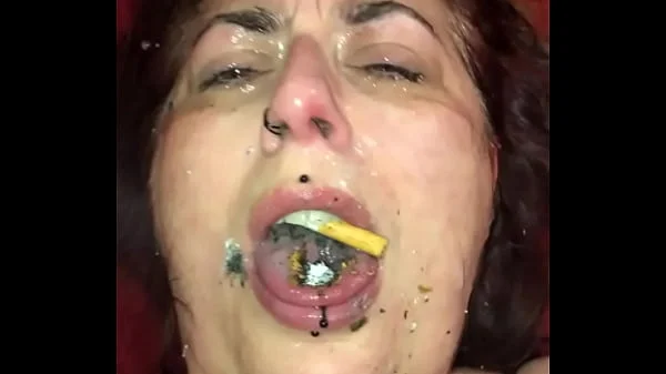 Anal and spit for my human ashtray