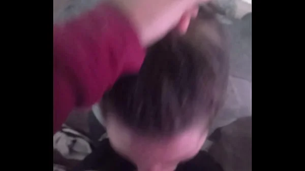 Before go to work she deepthroat all my cock