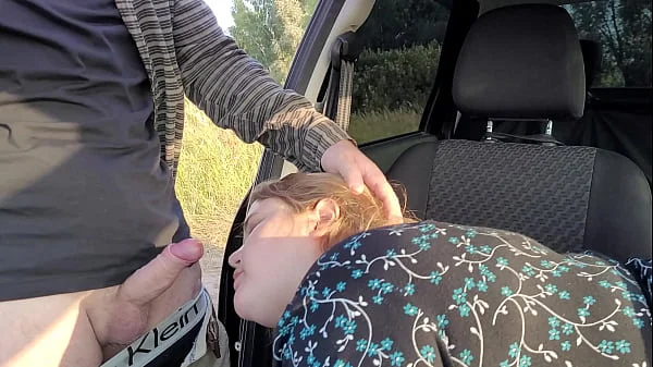 Cuckold husband gave his chubby wife to a border guard to fuck her ass and pussy hard and cum on her big tits