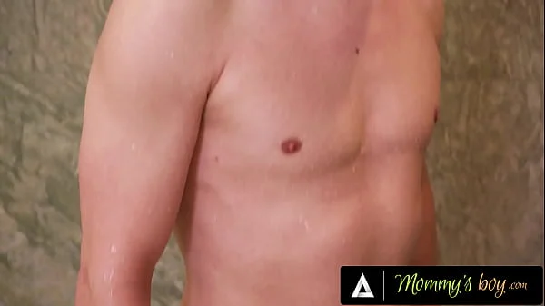 MOMMY'S BOY - MILF Cassie Del Isla Rewards Stepson With Her Ass For Taking Economic Showers Together