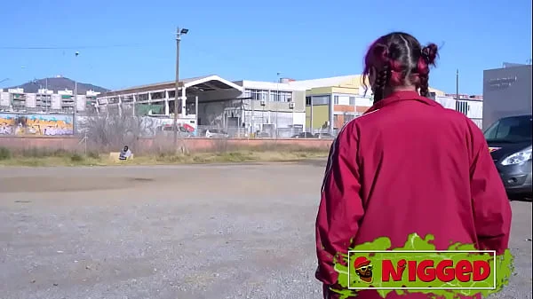 Amateur teen Mei seduces and bangs a guy from the street and we film it all!