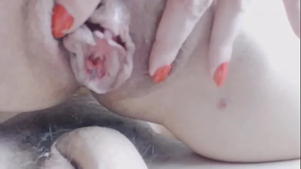 Best friends risky fucking and creampie until cum in her hairy pussy many times