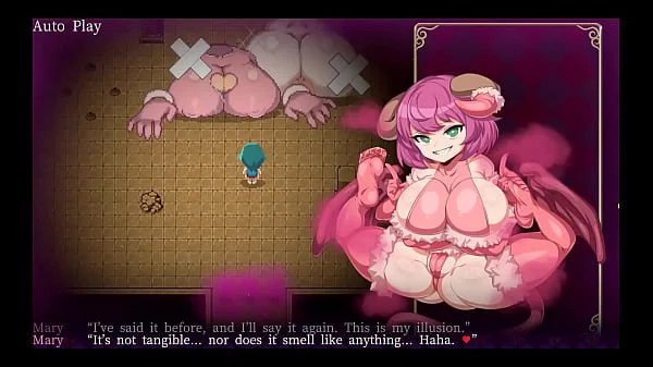 Mage Kanades Futanari Dungeon Quest [ Hentai Game PornPlay ] Ep.3 latex slime suit is pumping her tiny futa cock