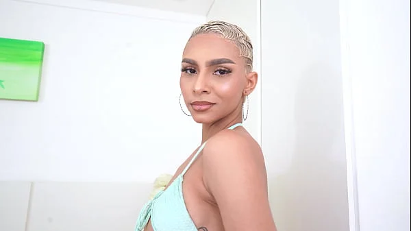 Very beautiful 22 years Brazilian fashion model Heloa Green, first porn scene & gets ass-fucked by BBC(Anal, 0% pussy, BBC, pretty face, ATM, gape, 1on1)OB181