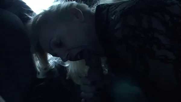 Cougar interviewd and fucked in threesome