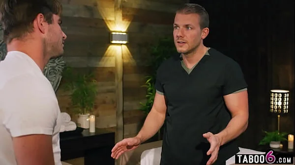 Bisexual latina Hime Marie fucked by two masseuses during a couples massage