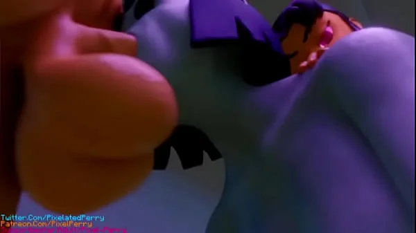 StarFire e BlackFire fazem um threesome com a Raven