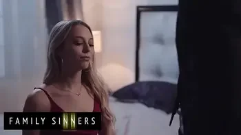 FAMILY SINNERS - Step Dad Cheats On His Wife With His Smoking Hot Petite Step Daughter And Cums On Her Ass