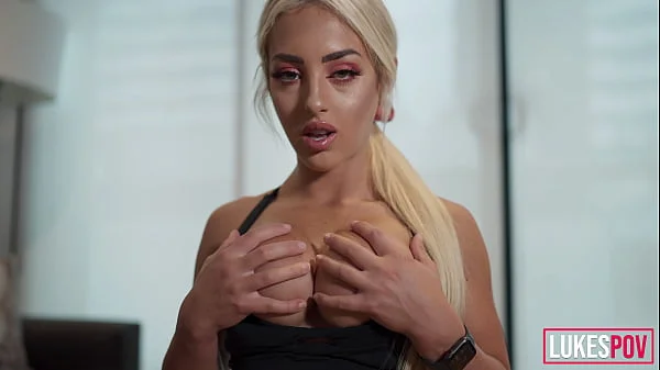 Petite Big Tits Fitness Model Blonde Fucking POV