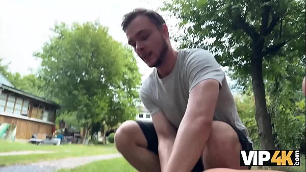 VIP4K. Red riding hood loves to show her pussy in her boyfriend’s car