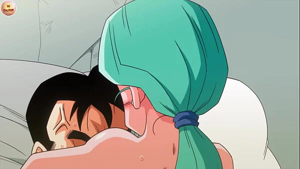 Bulma Adventure 4 -  Future Bulma thanks Gohan with amazing sex - Part 2