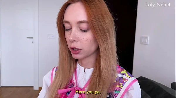 Casting with a young girl