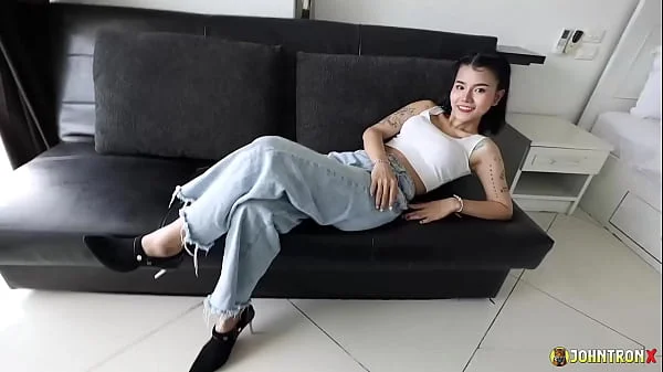 JohnTronX- I Creampie A Young Thai MILF Who Gives Amazing Blowjobs