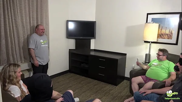 Tadople Hosts an Improv Class That Turns Into a Cum-Filled Gangbang!