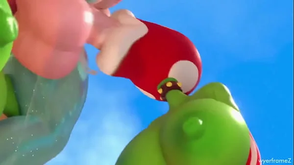 Plantas pirañas cachondas se la chupan a la princesa Rosalina Futa