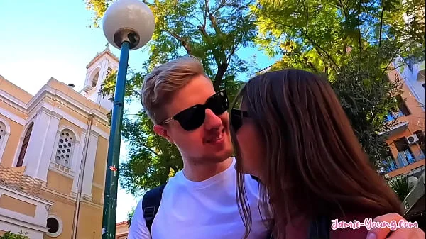 Teenie Gets Juicy Cum In Mouth!! | Sex Vlog Jamie Young in Athens