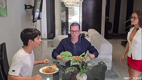 I MAKE AN AGREEMENT WITH MY STEPSON TO FUCK MY WIFE SO HE WON'T RAT ME OUT TO MY TRANSSEXUAL GIRLFRIEND