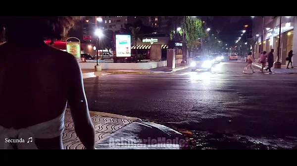 Public Hairy Upskirt LED Buttplug