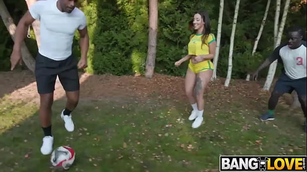 Victoria's Victory: Football Practice Turns into Steamy Threesome