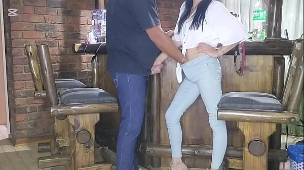 19 year old stepsis giving me a handjob while i finger her pussy cum in panties