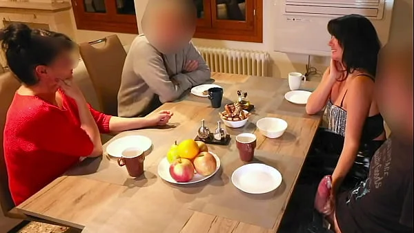 PUBLIK EXTREM! I PULLED OUT HIS GIANT COCK IN RESTAURANT...