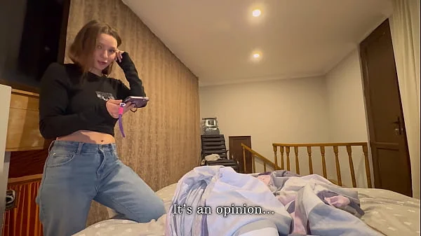 POV: Step sister found out i love anal porn and now she wanted to try it bad