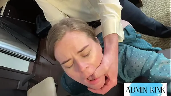 BOSS TAKES OFF CONDOM! fucking innocent casting girl