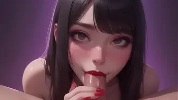 Please Cum In My Mouth - Young Asian Blowjob POV - AI