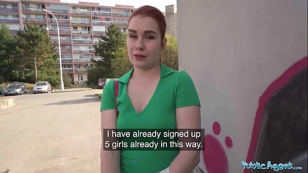 Public Agent Kaira rolls off my condom to feel me bareback inside her