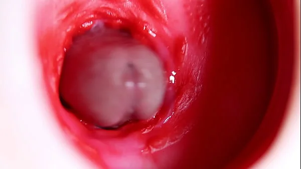 Nice big head slides inside best friend's sweet shiny hole!