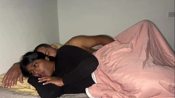 stepfather accidentally mistakes his stepdaughter for his wife, fucking her and leaving her pussy open and filled with a lot of creampie