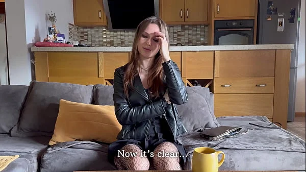 Young slutty student gave to fuck all her holes to keep her secret.