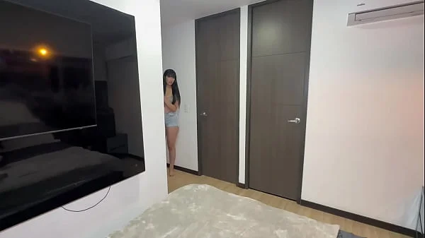 Threesome horny with two very whores and a foreigner - Molly Smith