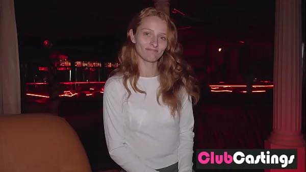 Shy Redhead Wants to be a Stripper by ClubCastings