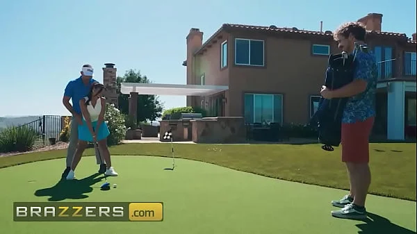 BRAZZERS - Luna Star Sneaks Around With The Golf Coach & Gets Fucked In The Ass Under Her Husband's Nose