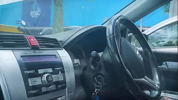 Milf teases me in the mall in front of everyone and makes me cum in the parking lot