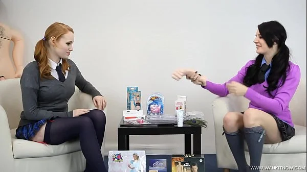 Hot Girls Try Out Sex Toys On Each Others Horny Pussy's