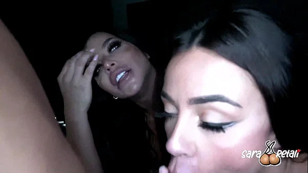 Double SQUIRT MACHINE. Hot Threesome Of A BBC And Two Wet Pussies - Sara Retali, Martina Smeraldi & Rocket Powers