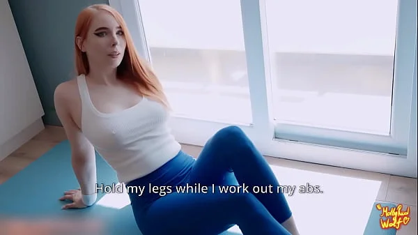 Sports training with stepsister -