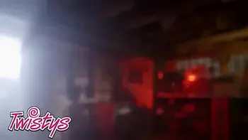 TWISTYS - Stunning Brunette Kylie Rocket Shows Off Her Sexy Body Before Sticking Her Fingers Deep Inside Her Pussy