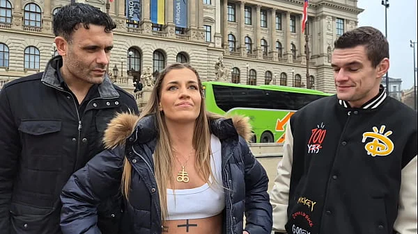 Silvia Dellai 3 on 1 INTENSE non-stop Double Anal & 3 times piss in mouth, Cum swallowing