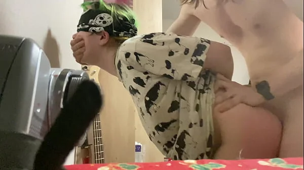 Моя любимая рабыня наслаждается моим хуем