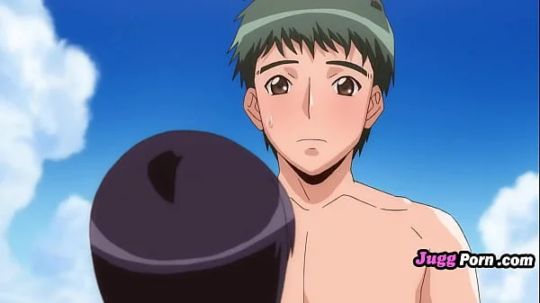 Sex on the beach without a condom - UNCENSORED HENTAI