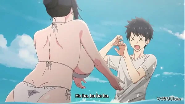 Stepmom and stepson on a vacation