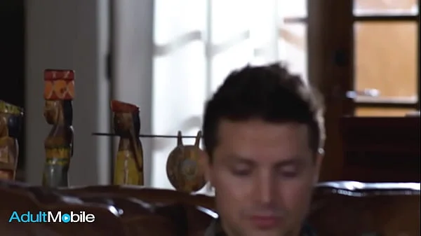 ADULTMOBILE - Voluptuous Blonde Flashes Her Tits To Her Stepbrother And Invites Him To Give Her A Creampie